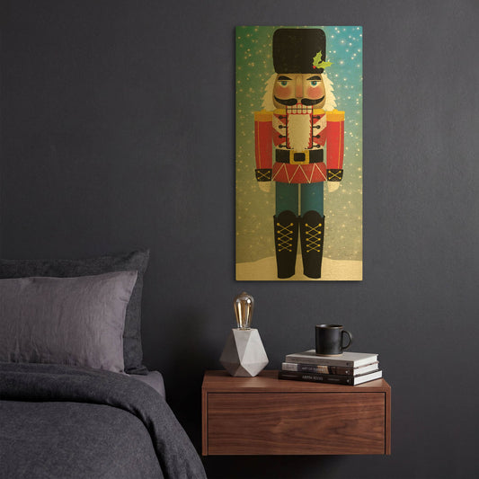 'Nutcracker Bright I' By Ryan Fowler Gold Metal Wall Art