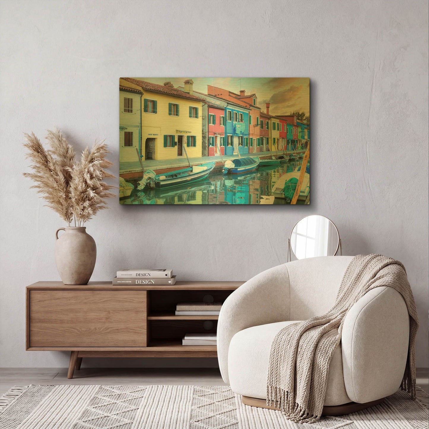 'Bruano 25' By Alan Blaustein Gold Metal Wall Art