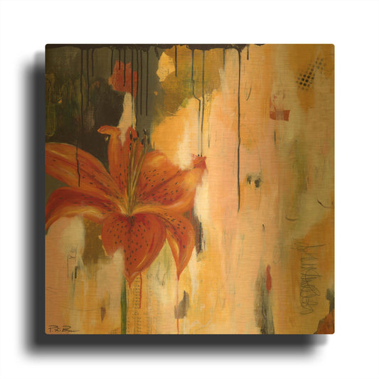 'Stargazing' By Pamela Beer Gold Metal Wall Art