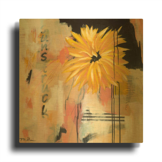 'Sunstruck' By Pamela Beer Gold Metal Wall Art