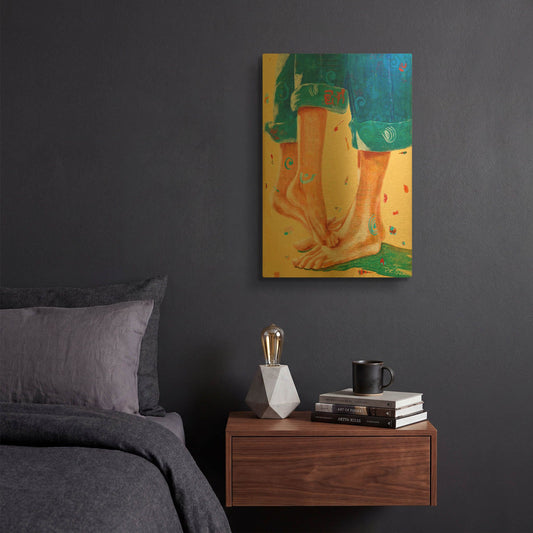 'Better Together' By Pamela Beer Gold Metal Wall Art