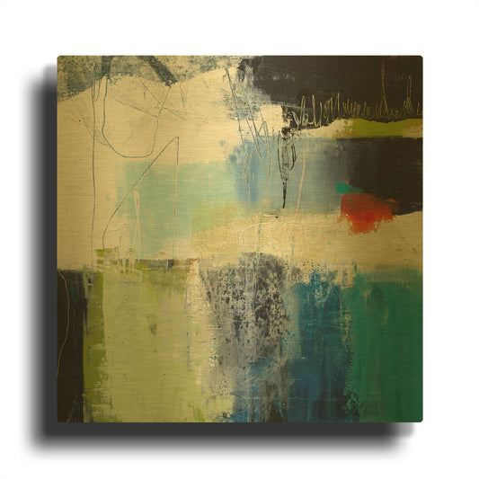 'Belief' By Pamela Beer Gold Metal Wall Art