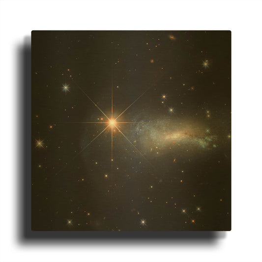 'Outshine' By NASA Space Photos Gold Metal Wall Art