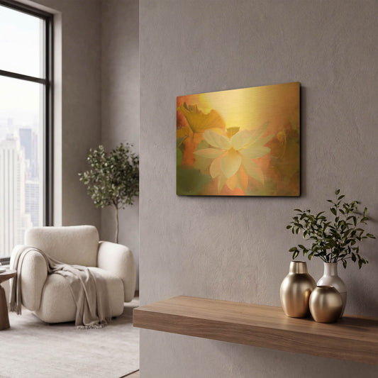 'Arise' By Bahman Farzad Gold Metal Wall Art