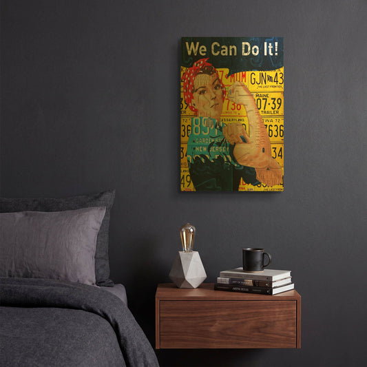 'Rosie' By Design Turnpike Gold Metal Wall Art