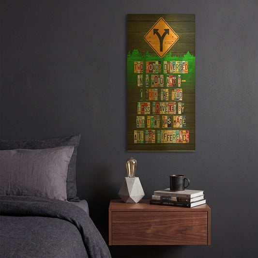 'Frost' By Design Turnpike Gold Metal Wall Art