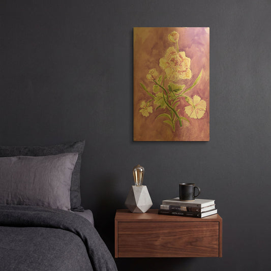 'Four Sisters and Their Mother' By Kamdon Kreations Gold Metal Wall Art