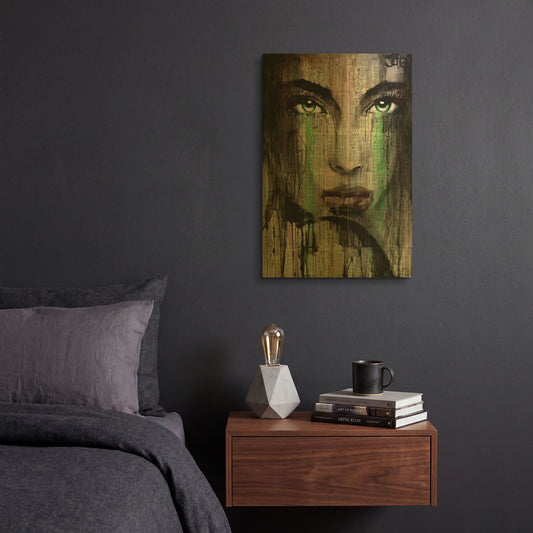 'Nordica' By Loui Jover Gold Metal Wall Art