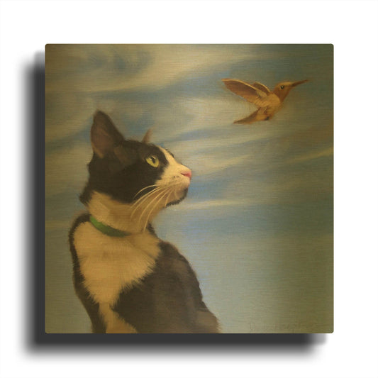 'Fly Away' By Diane Hoeptner Gold Metal Wall Art