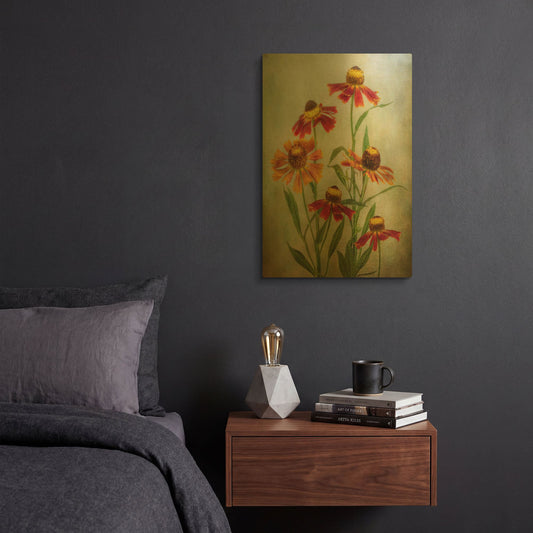 'Cabaret' By Mandy Disher Gold Metal Wall Art