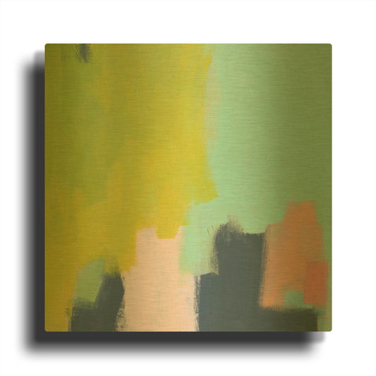 'Pyrus' By Melissa Donoho Gold Metal Wall Art