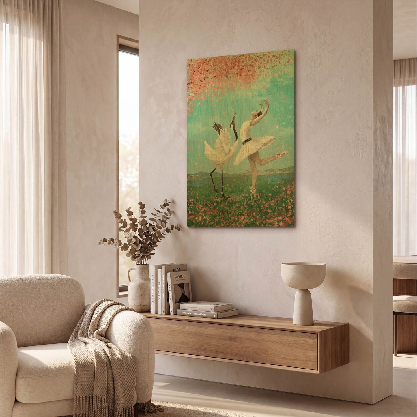 'Dance Like No Other' By Paula Belle Flores Gold Metal Wall Art
