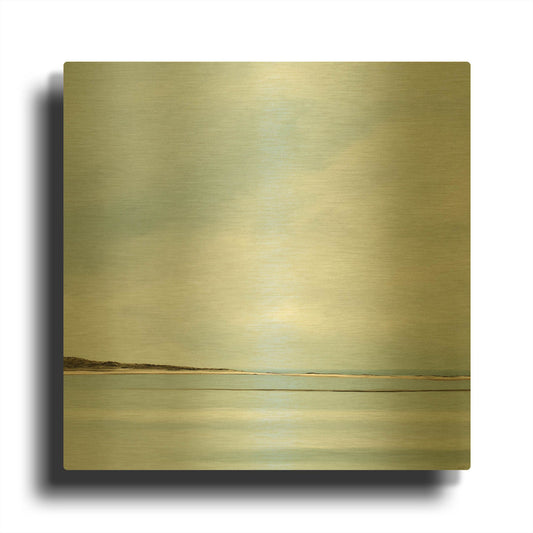 'Integrity' By Rick Fleury Gold Metal Wall Art