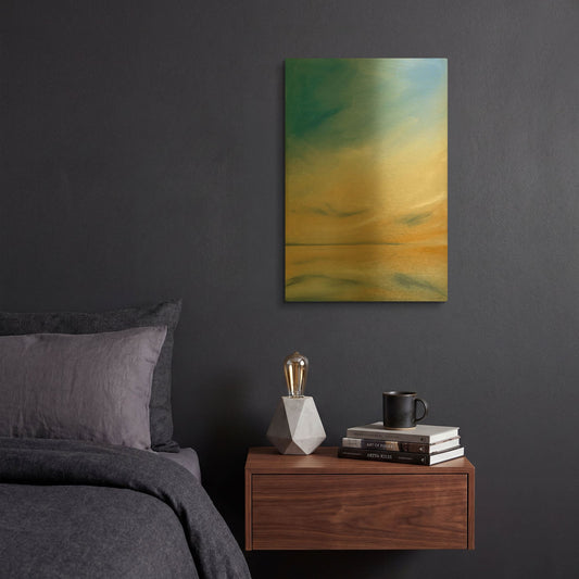 'Magic' By Rick Fleury Gold Metal Wall Art