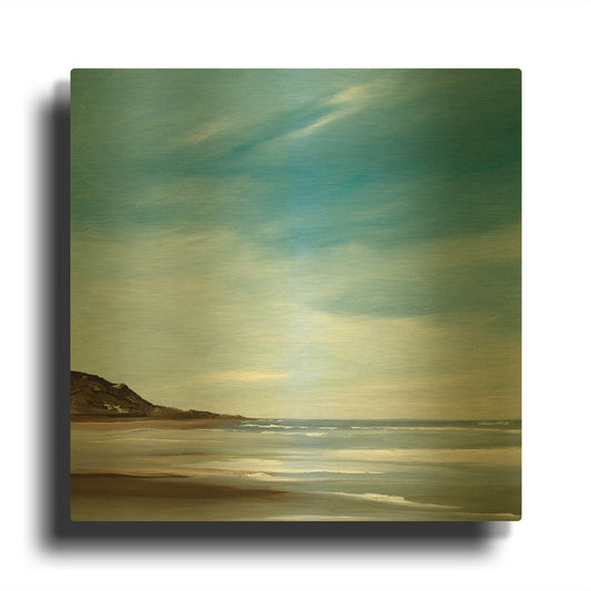 'Respite' By Rick Fleury Gold Metal Wall Art