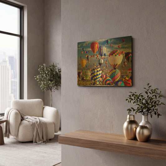 'Saturday Th' By Mike Jones Gold Metal Wall Art