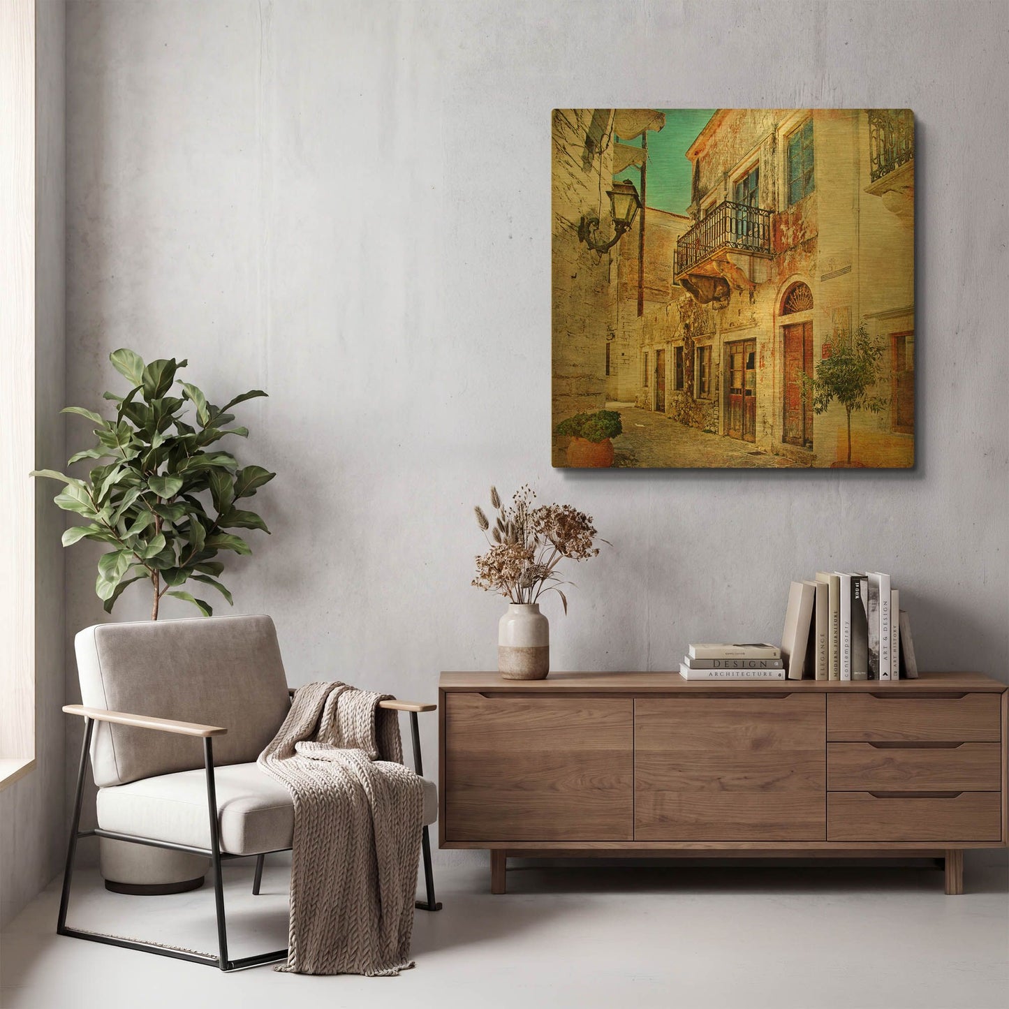 'Ciao Bella III' By LUXE Gold Metal Wall Art