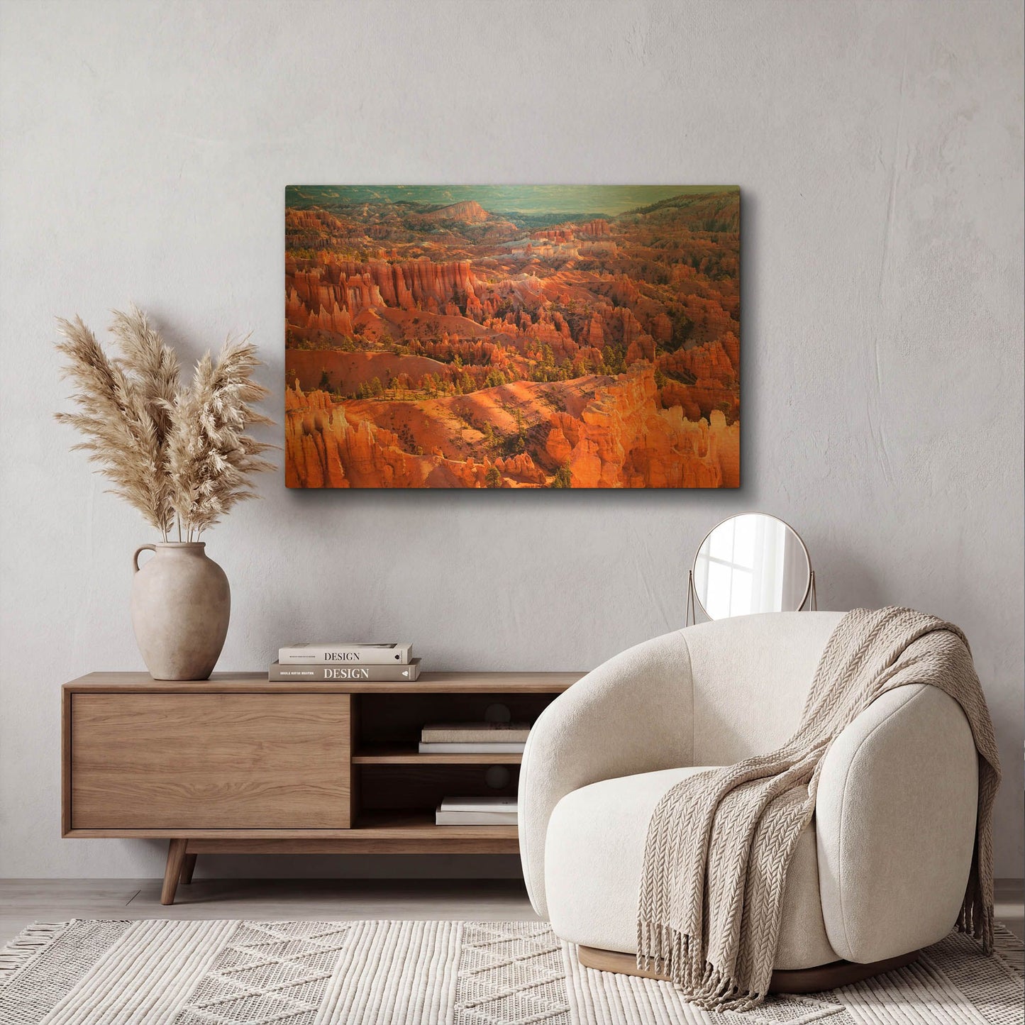 'Morning Light' By John Gavrilis Gold Metal Wall Art
