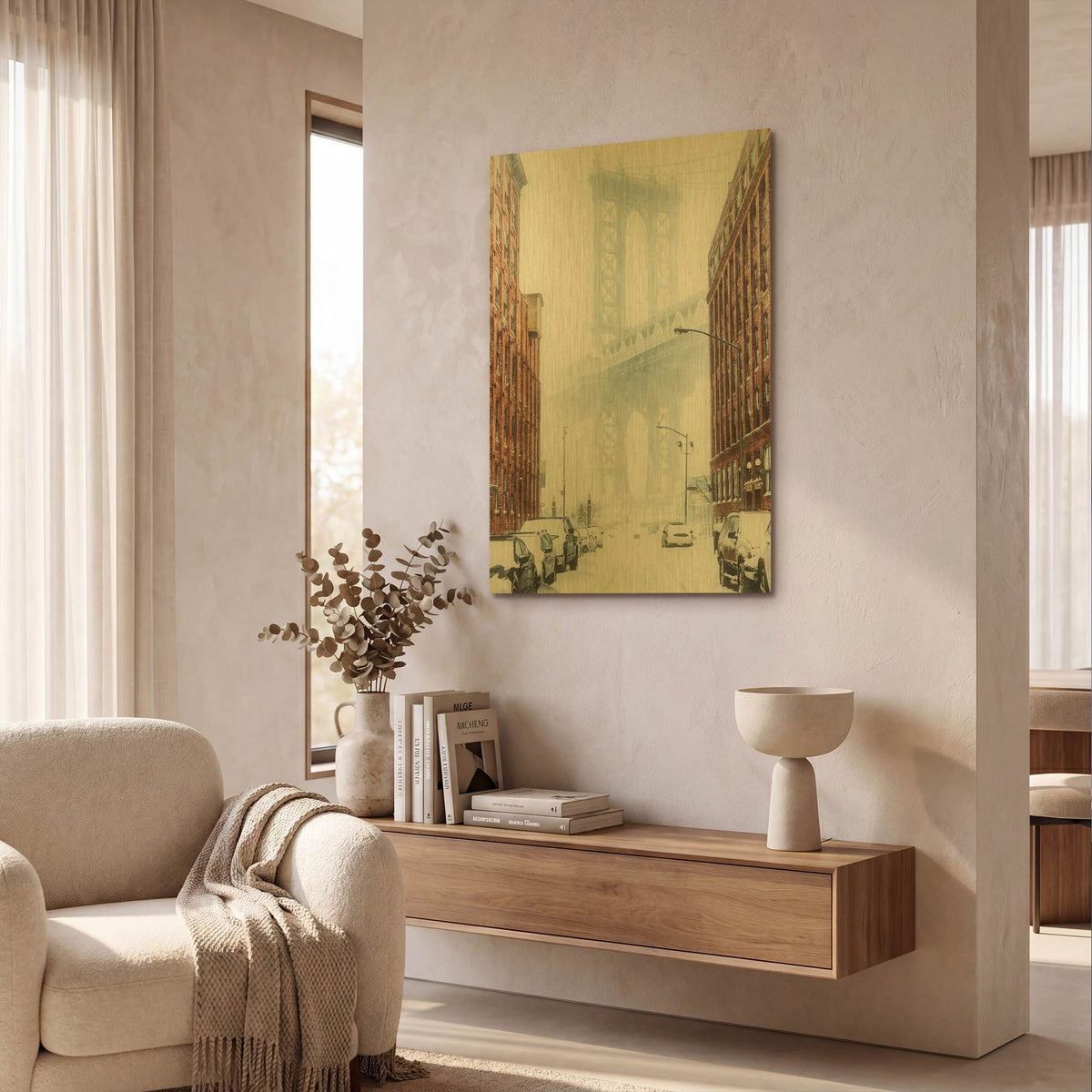 'Dumbo' By Bruce Getty Gold Metal Wall Art