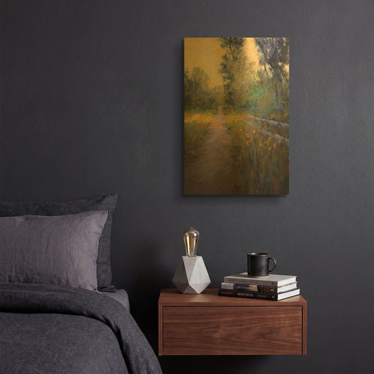 'It’s the Glow' By Alejandra Goss Gold Metal Wall Art