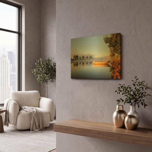 'Lose Yourself' By LUXE Gold Metal Wall Art