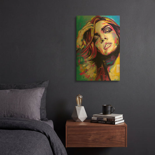 'Laundry' By Grey Gold Metal Wall Art