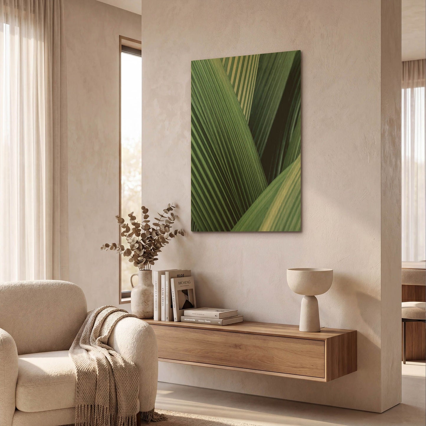 'Close Up I' By Incado Gold Metal Wall Art