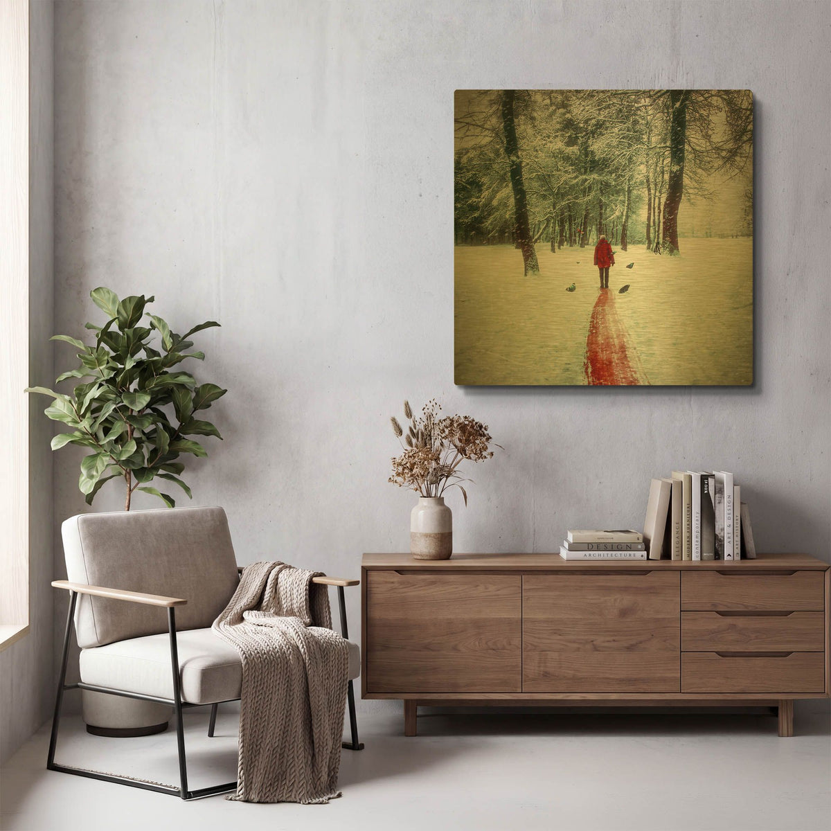 'Pure' By Mario Sanchez Nevado Gold Metal Wall Art