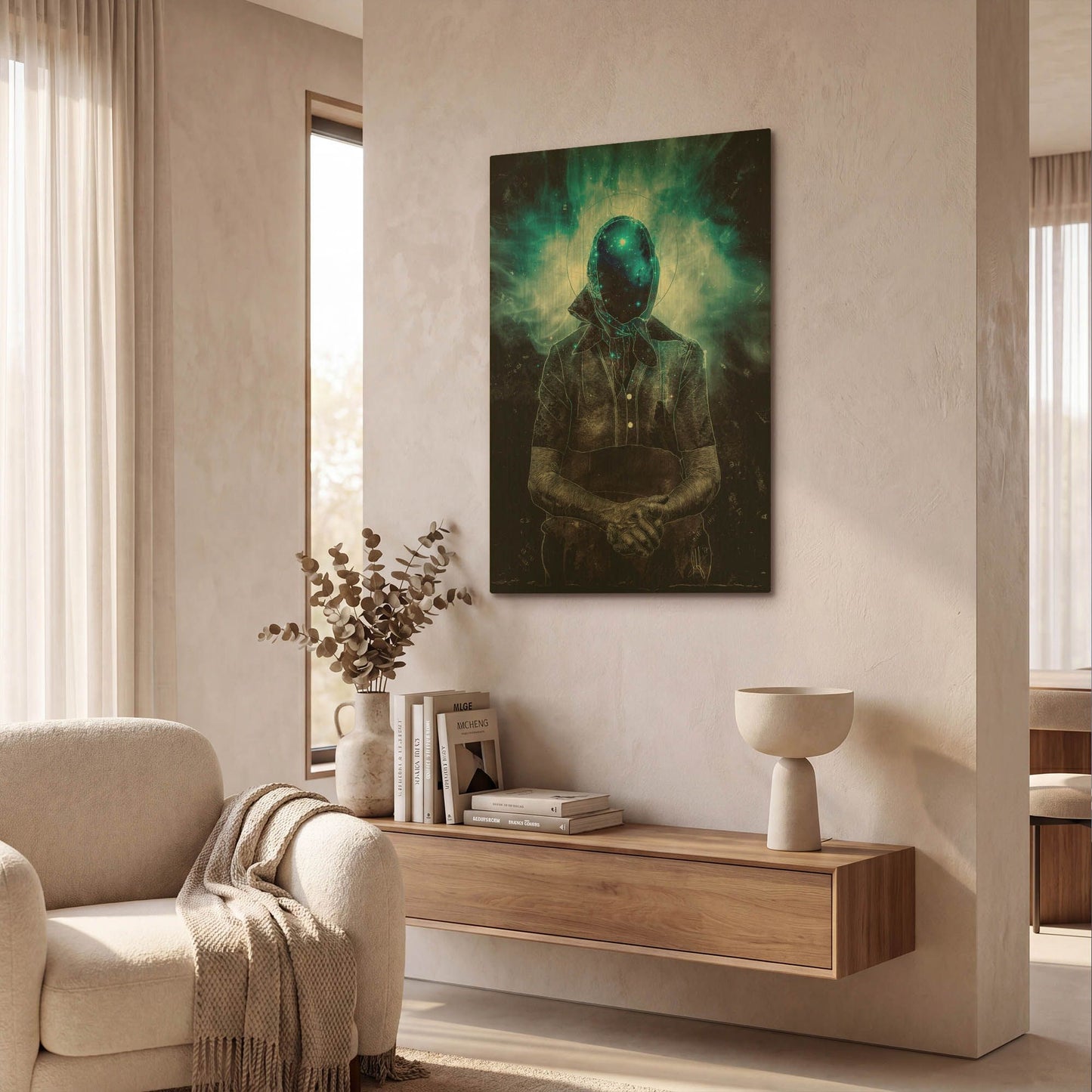 'Knowledge' By Mario Sanchez Nevado Gold Metal Wall Art