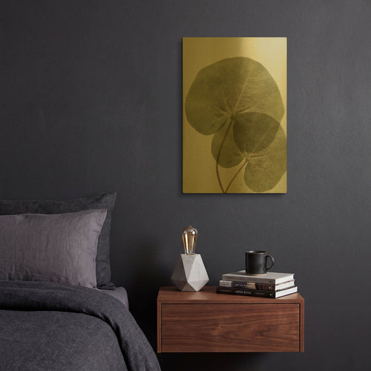 'Heaven on 3rd II' By Incado Gold Metal Wall Art