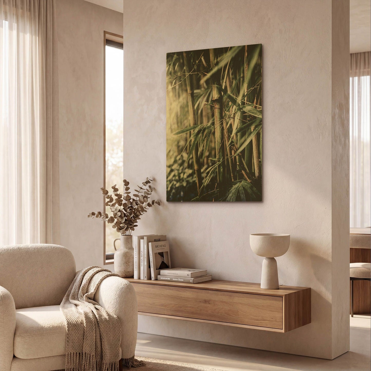 'Leaf III' By Incado Gold Metal Wall Art