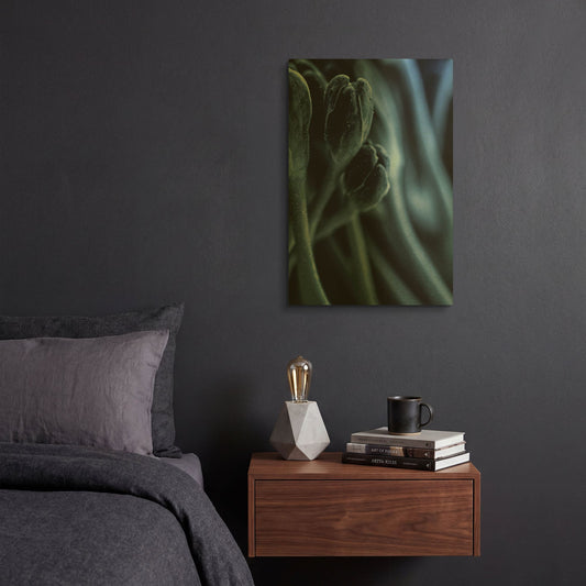 'Leaf VII' By Incado Gold Metal Wall Art