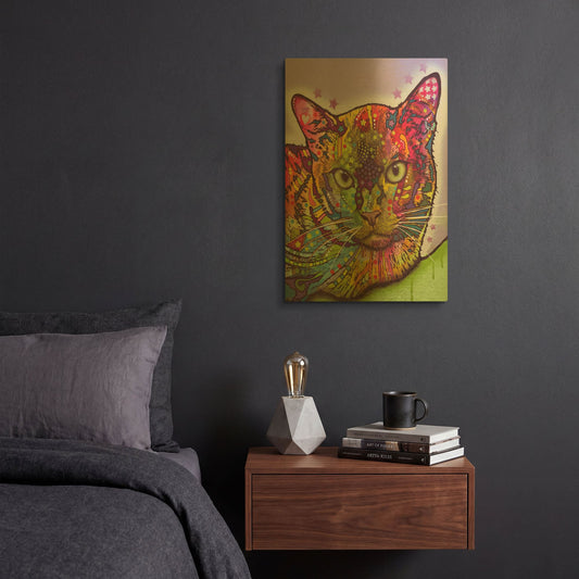 'Burmese' By Dean Russo Gold Metal Wall Art