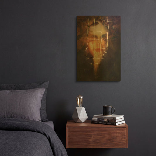 'leaves' By Mario Sanchez Nevado Gold Metal Wall Art