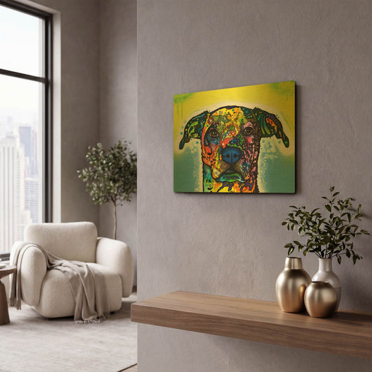 'Fiesta' By Dean Russo Gold Metal Wall Art