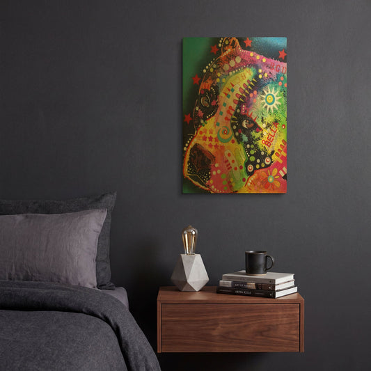 'Bella' By Dean Russo Gold Metal Wall Art