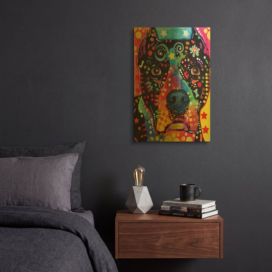 'Junior' By Dean Russo Gold Metal Wall Art