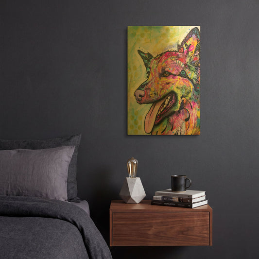 'All The Love' By Dean Russo Gold Metal Wall Art