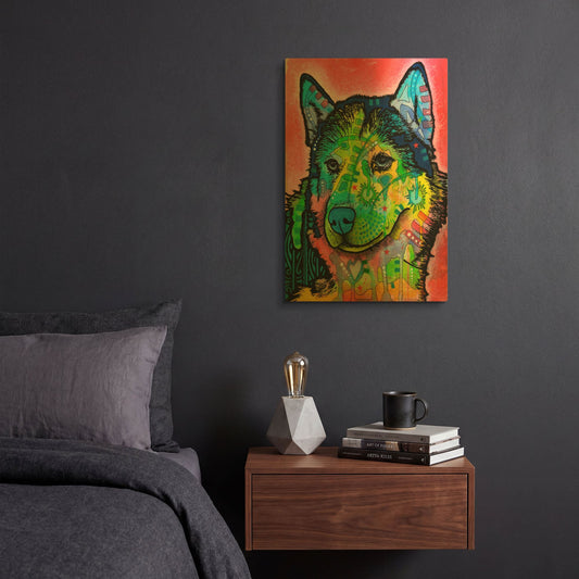 'Siberian Front' By Dean Russo Gold Metal Wall Art