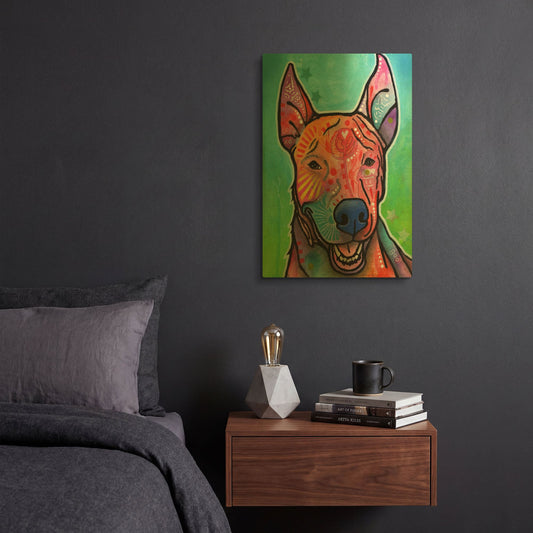'Boo' By Dean Russo Gold Metal Wall Art
