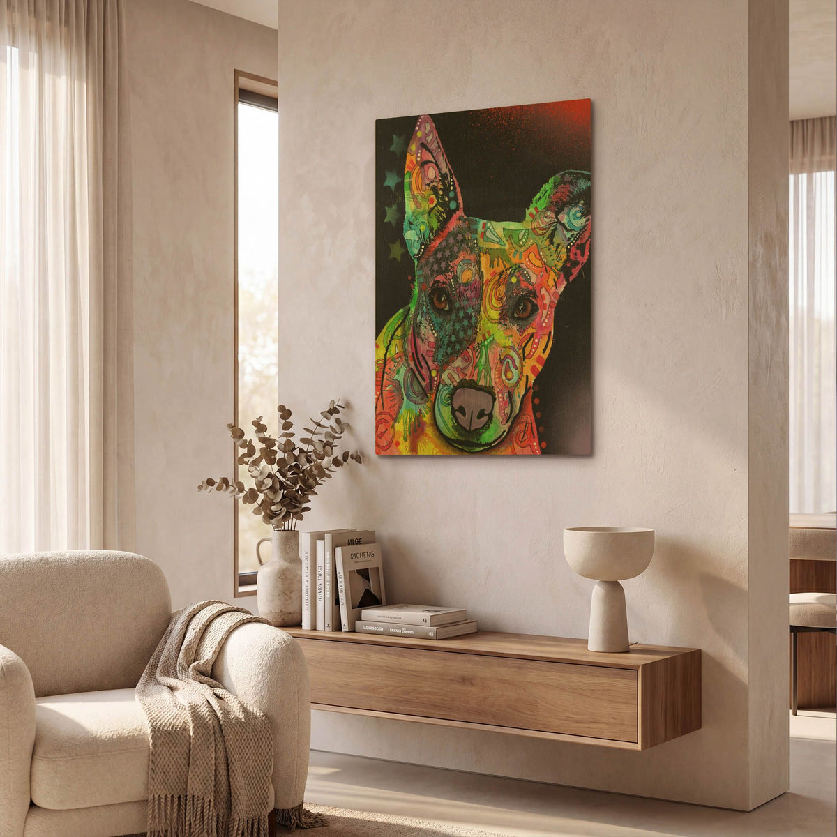 'Roxy' By Dean Russo Gold Metal Wall Art