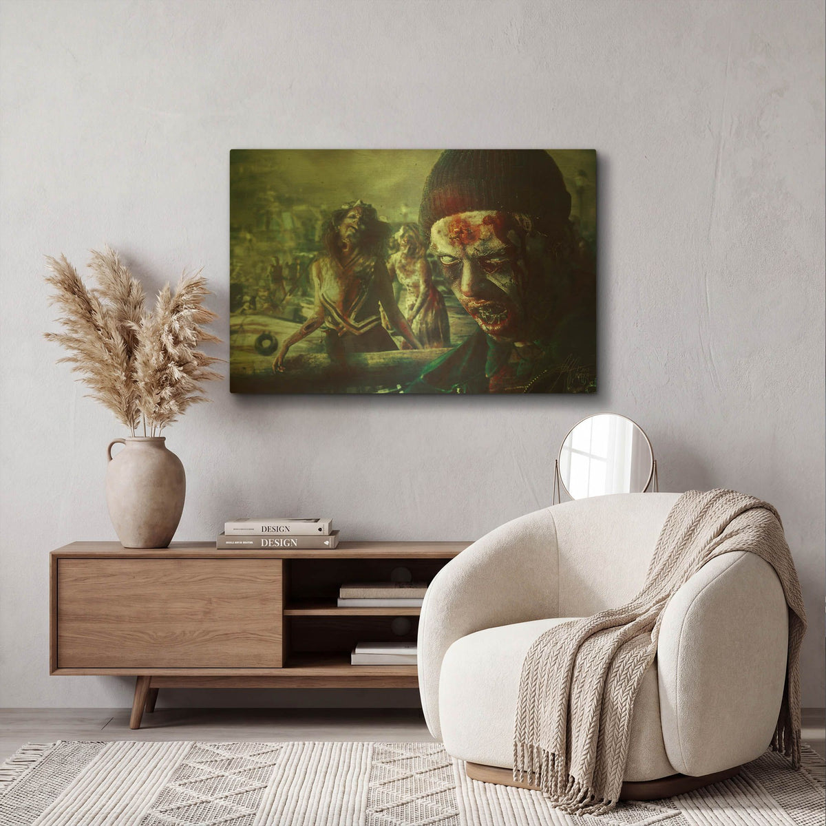 'Prom Night' By Mario Sanchez Nevado Gold Metal Wall Art
