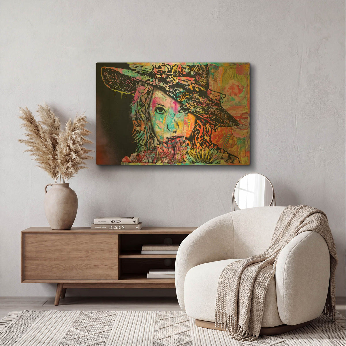 'Venus' By Dean Russo Gold Metal Wall Art