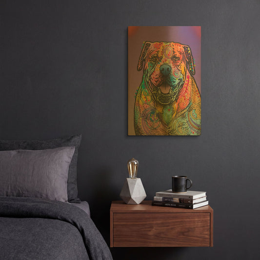 'Biddie' By Dean Russo Gold Metal Wall Art