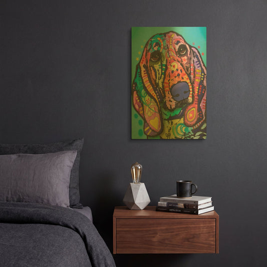 'Austin' By Dean Russo Gold Metal Wall Art