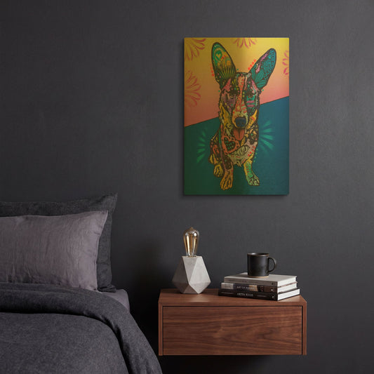 'Gracie' By Dean Russo Gold Metal Wall Art