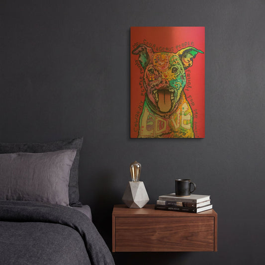 'Khalessi' By Dean Russo Gold Metal Wall Art