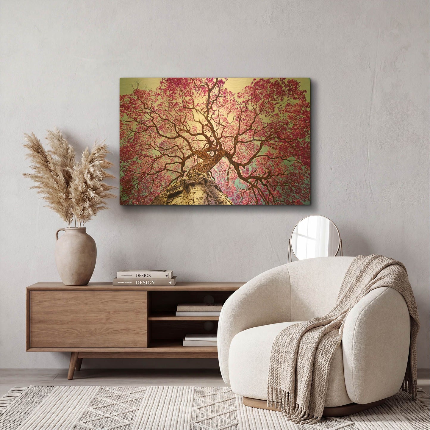 'Thing of Beauty' By LUXE Gold Metal Wall Art