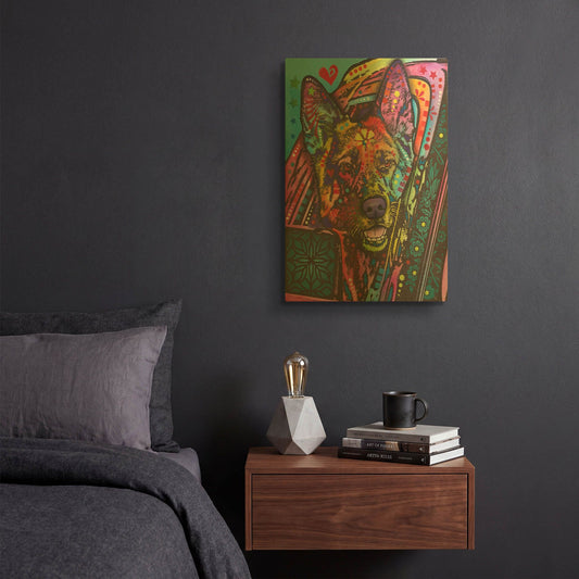 'Jax' By Dean Russo Gold Metal Wall Art