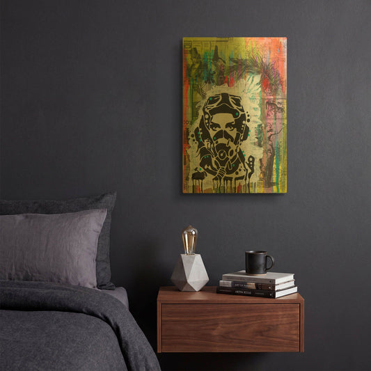 'All Geared Up' By Dean Russo Gold Metal Wall Art